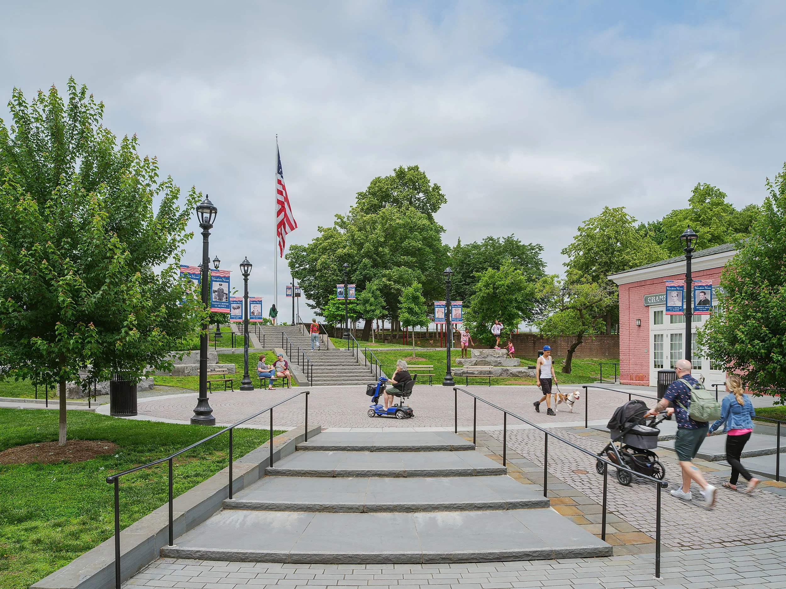 Promenade Hill Park - Hudson, NY