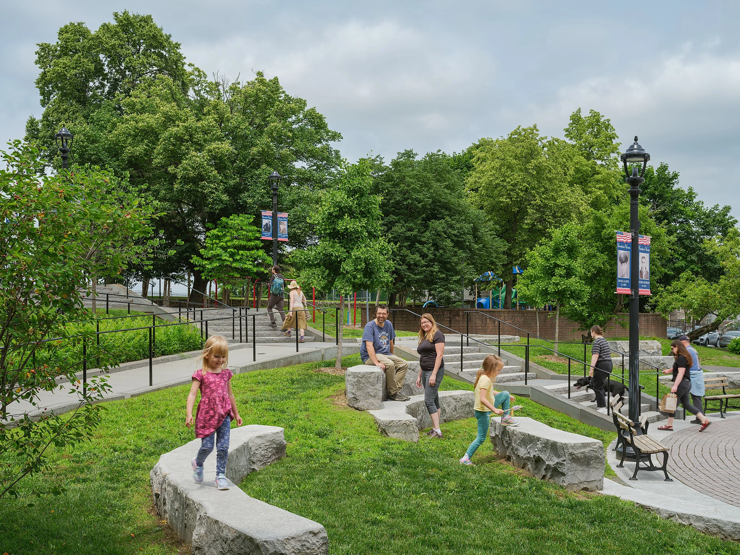 Promenade Hill Park - Hudson, NY