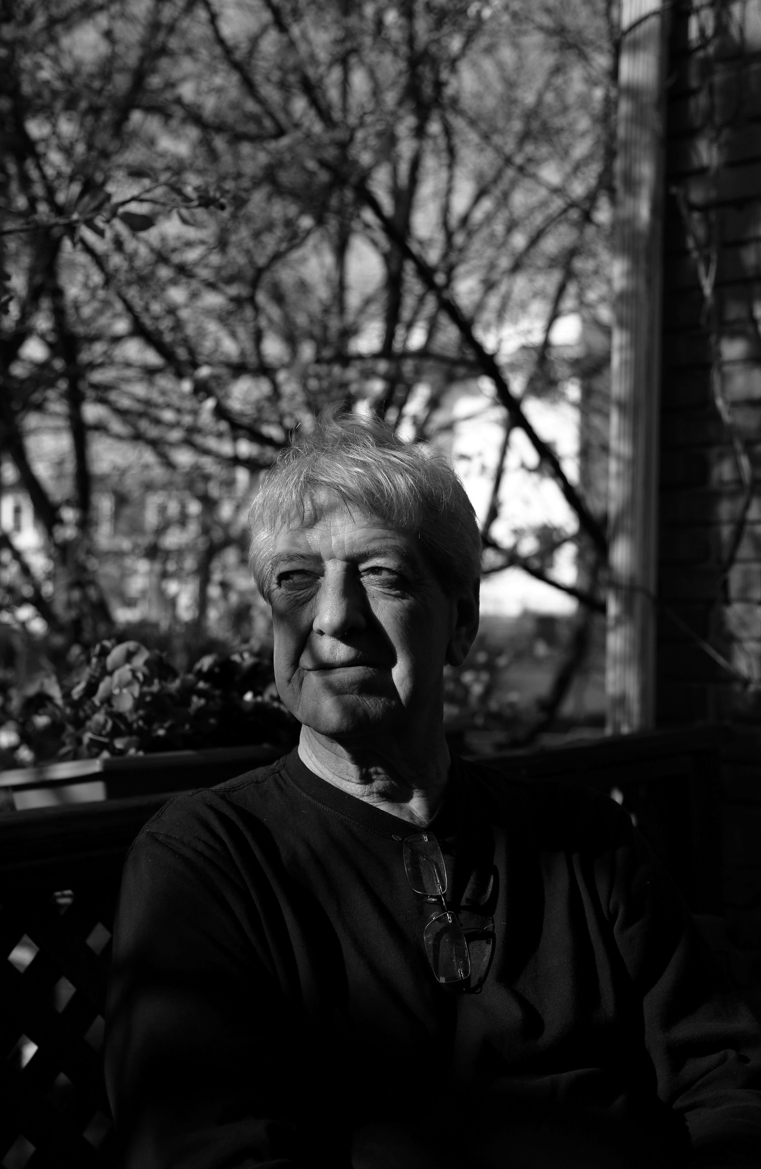  Dr. Anthony Martinez sits outside Joseph's House, a hospice for homeless men and women with HIV and cancer. Martinez is a retired Navy doctor who volunteers at Joseph's House. He also provides medical care to Washington, D.C.'s homeless population. 