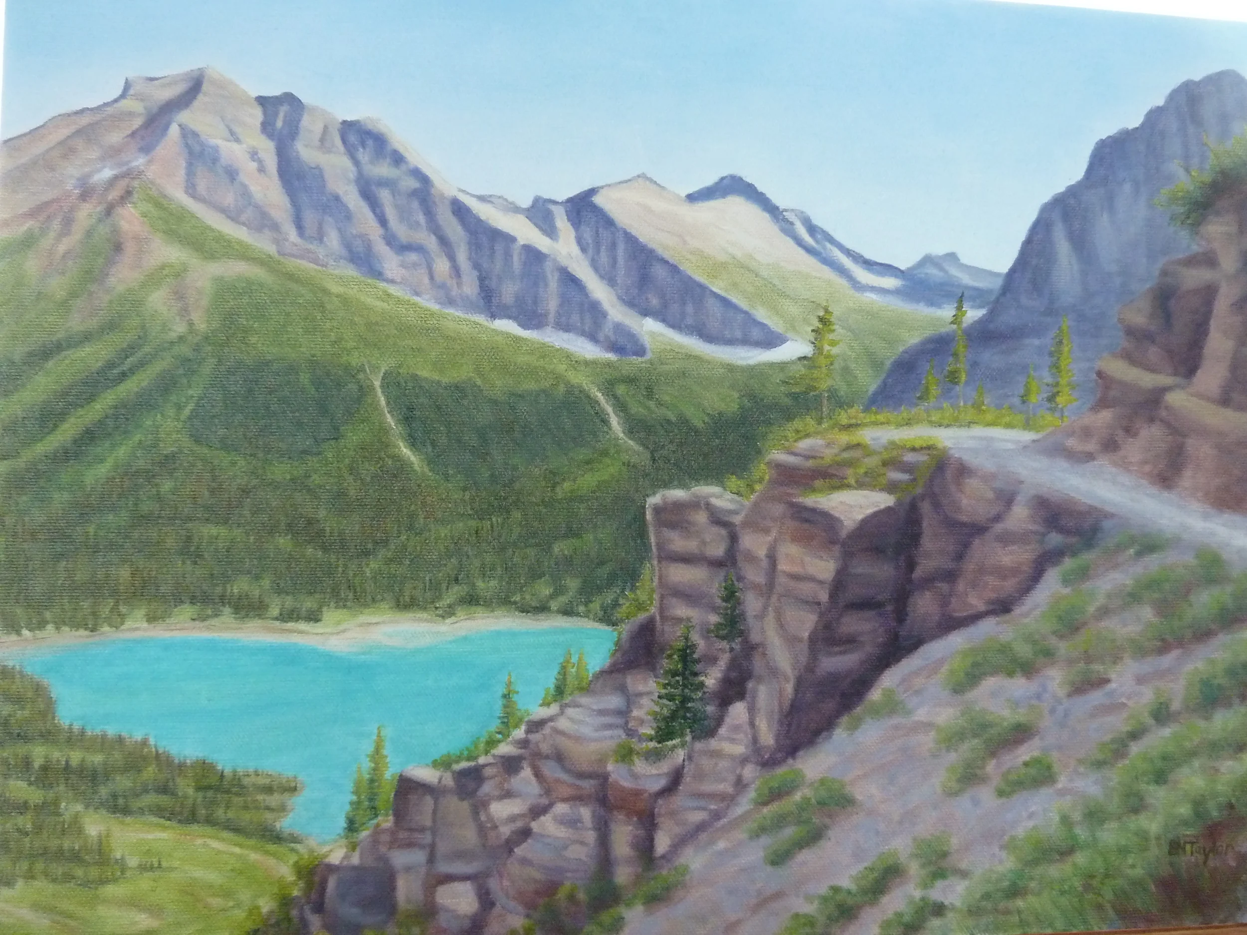 Piegan Pass from Grinnell Glacier Trail