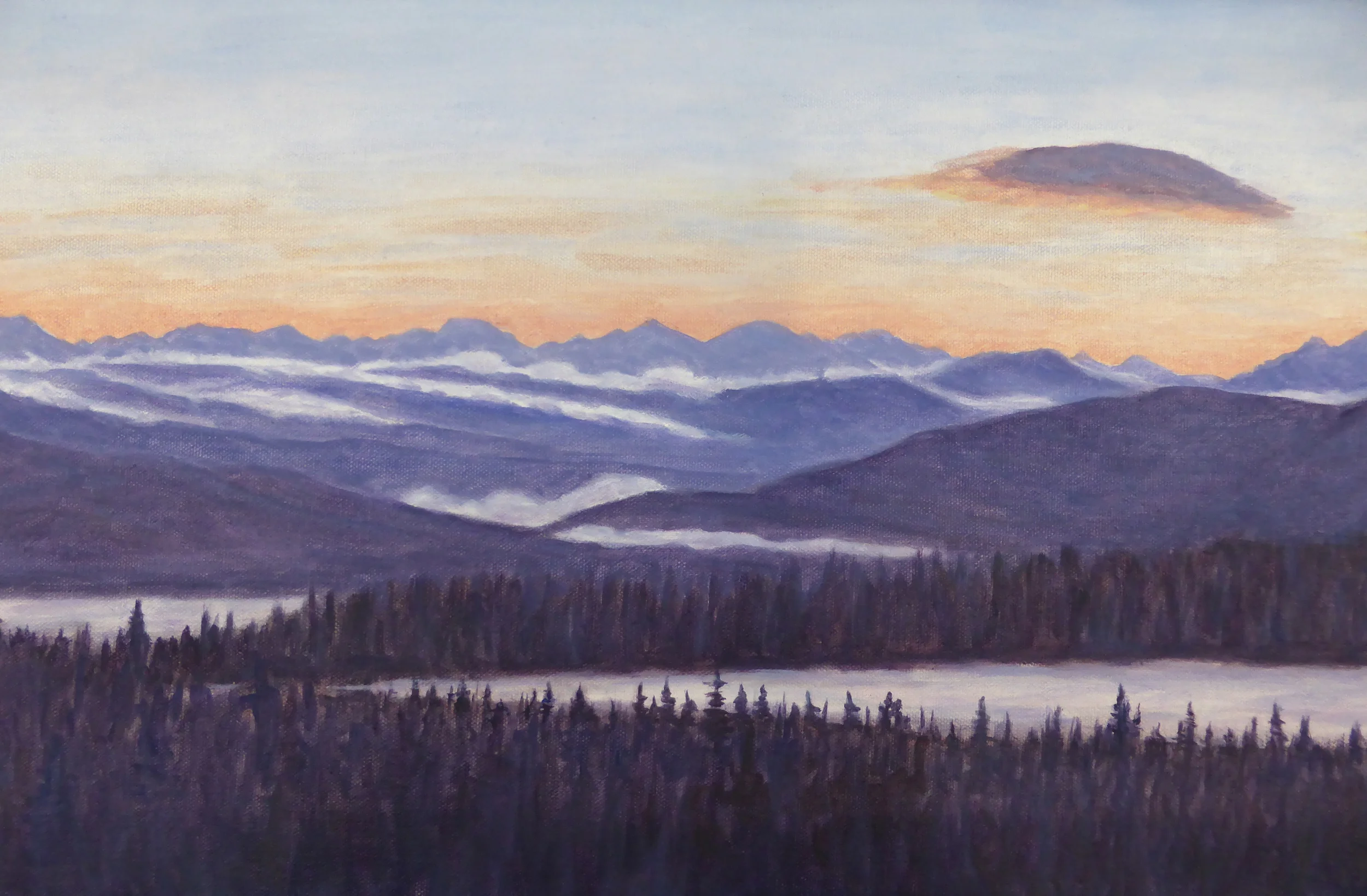 Sunrise over the Rocky Mountain Front