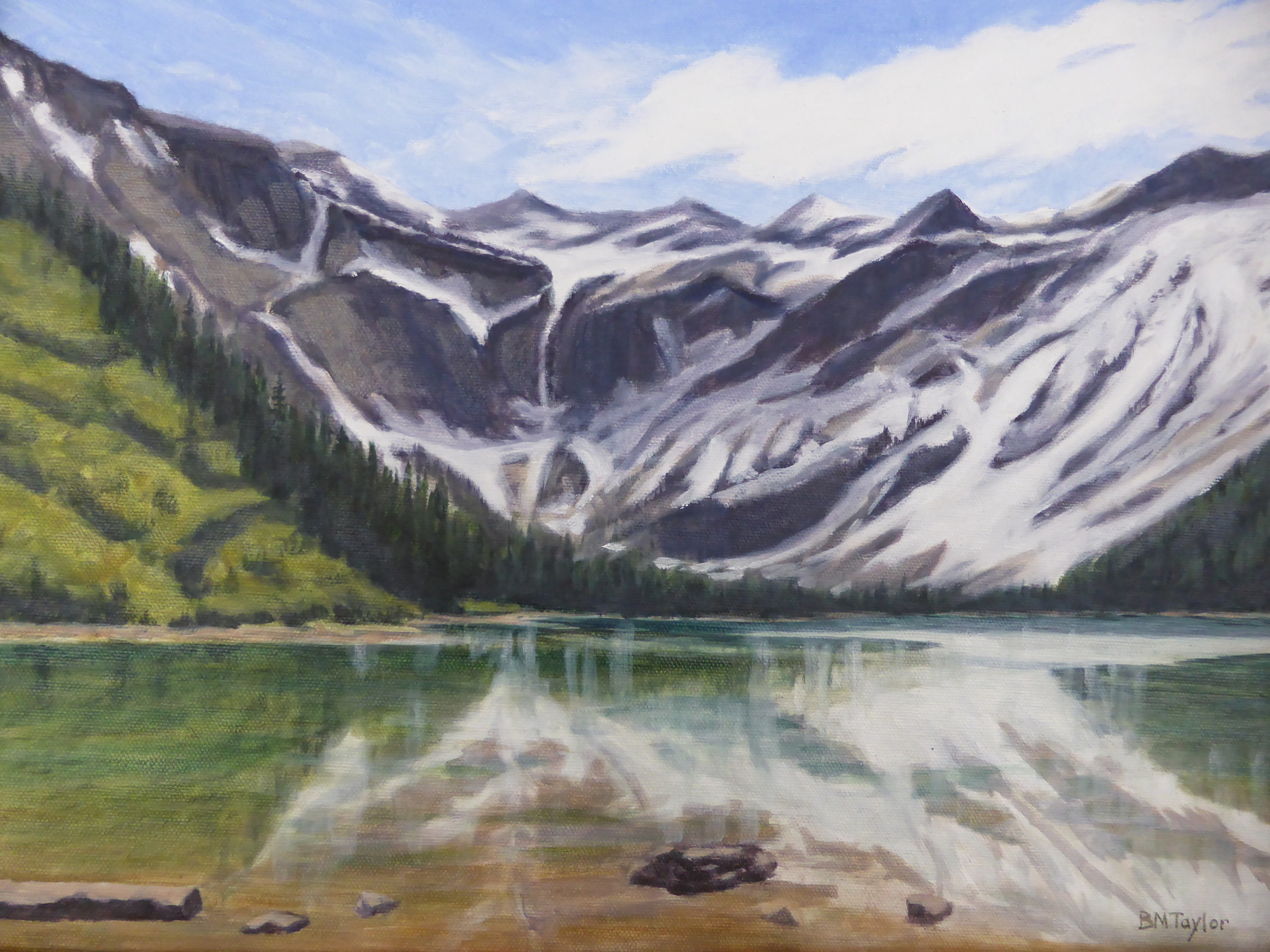 Avalanche Lake, GNP, May 2013