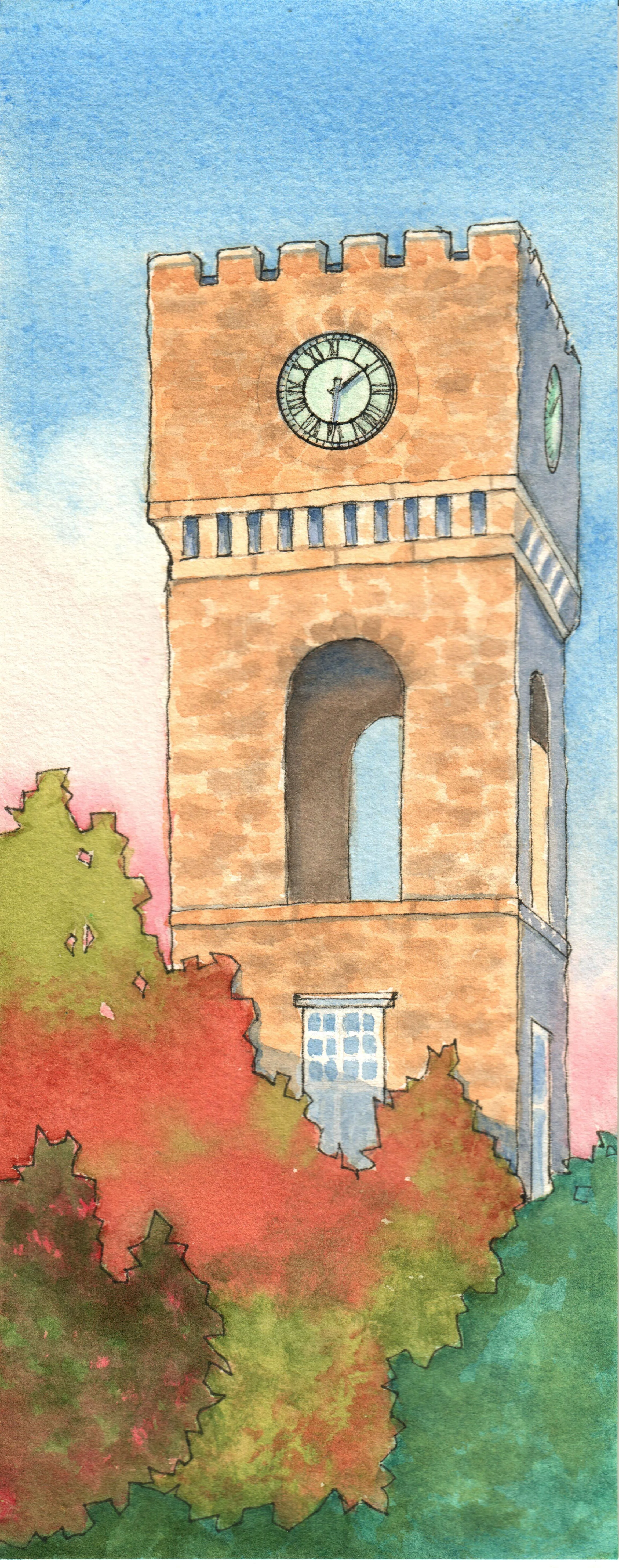royal mills clock tower