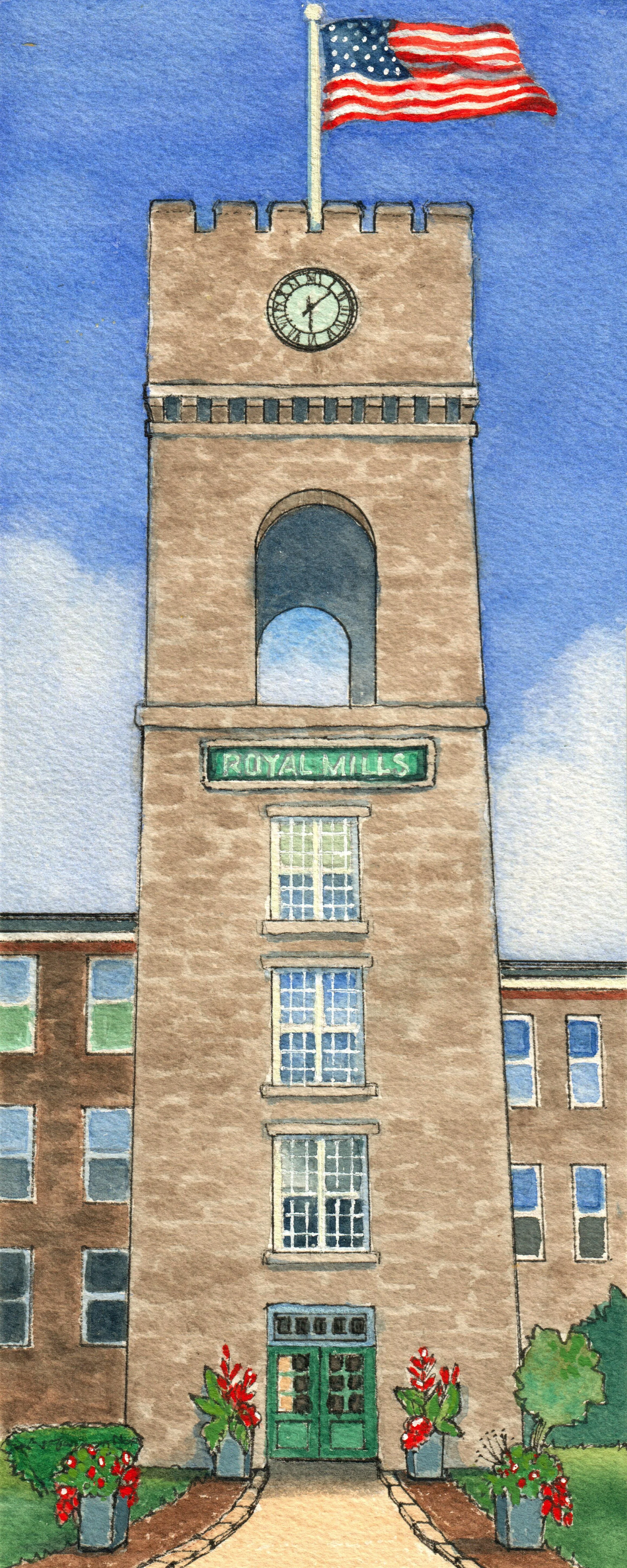 royal mills entrance