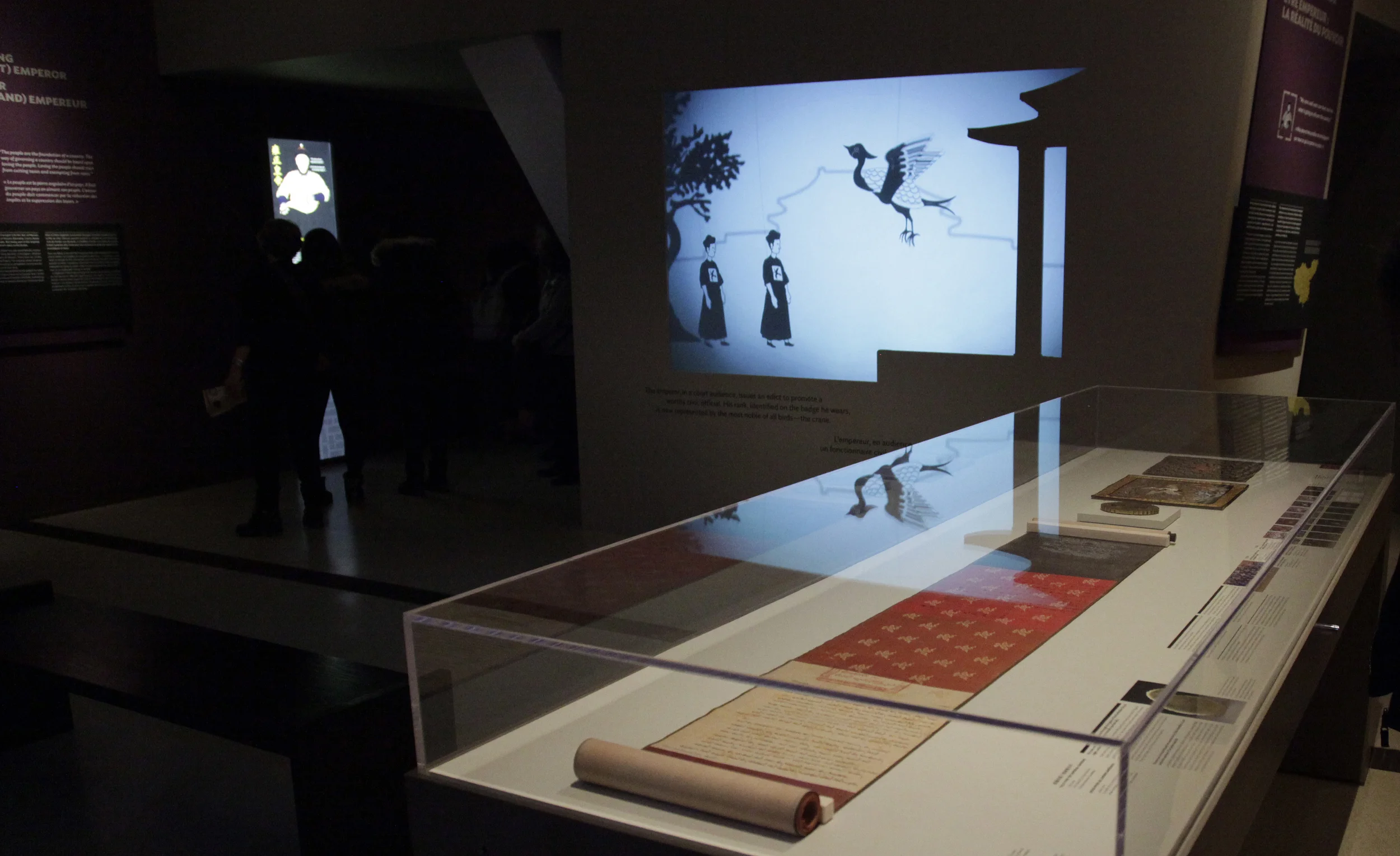   Emperor Promotes Official &nbsp; &nbsp; &nbsp; &nbsp; &nbsp;&nbsp;   The emperor, in a court audience, issues an edict to promote a worthy civic official.&nbsp;    