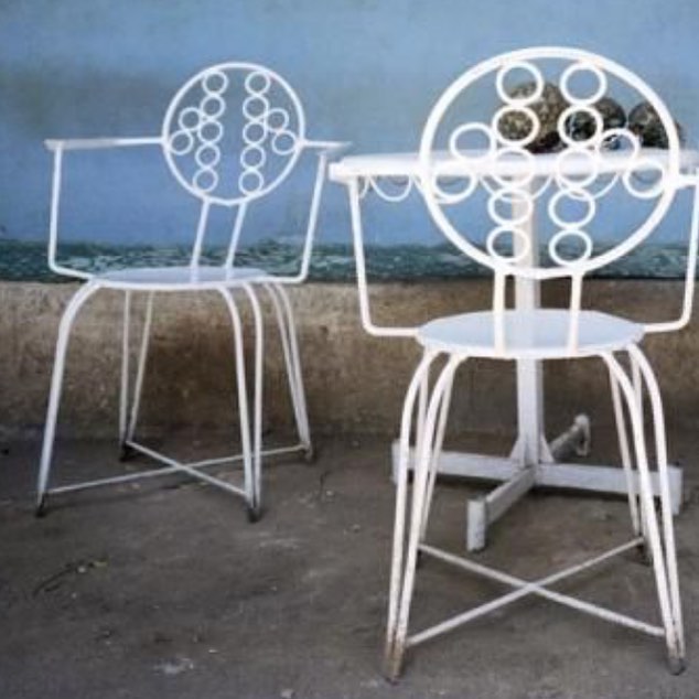 metal chair inspiration in Ethiopia