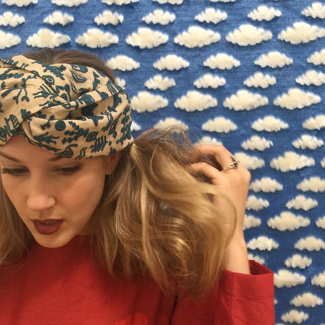 hand-embroidered khadi headbands #cistantheshop