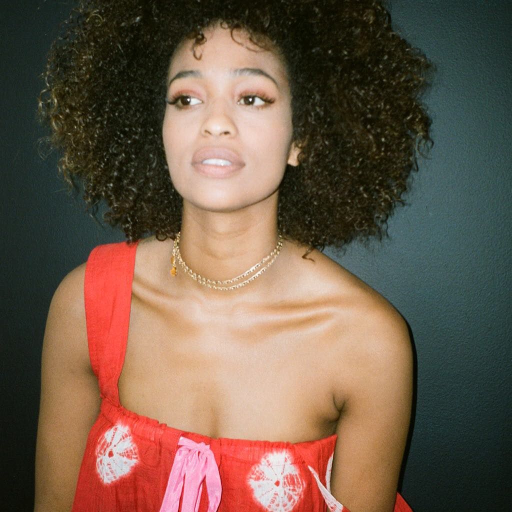 Kayla in 35mm by Naomi #bandhej tie dye
