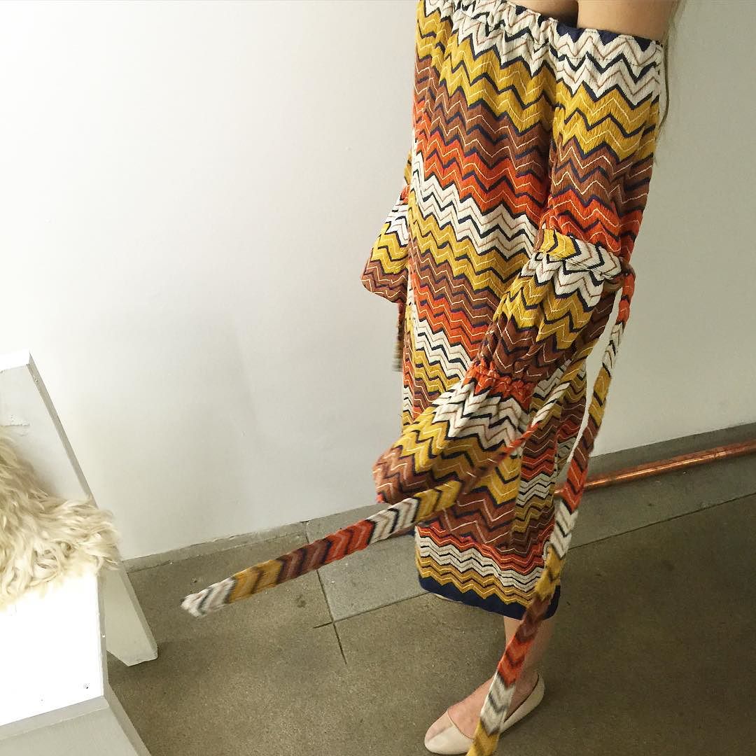 hand-embroidered zig zag on chanderi silk // new in the studio // made by hand in Ahmedabad