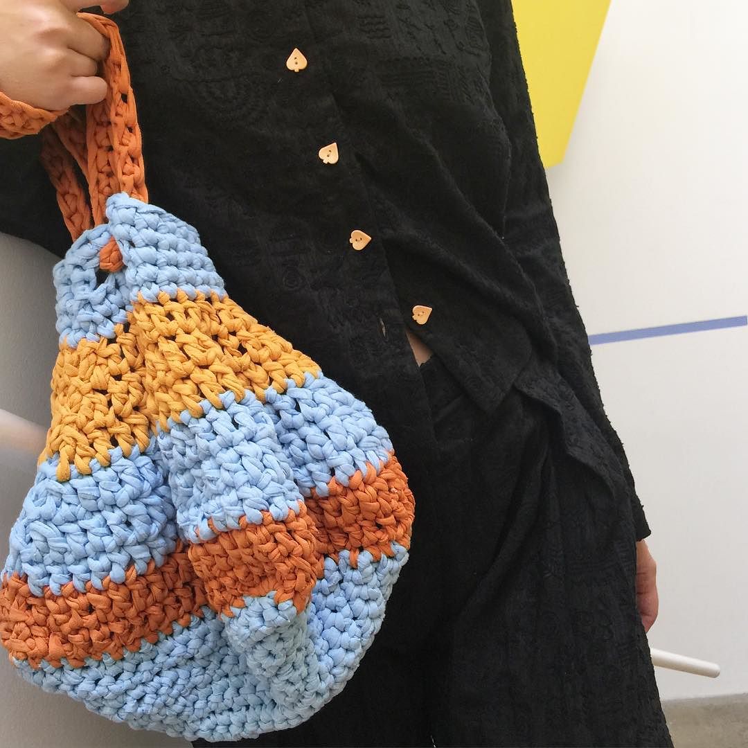 hand-knit cotton jersey sacks #cistanthe
