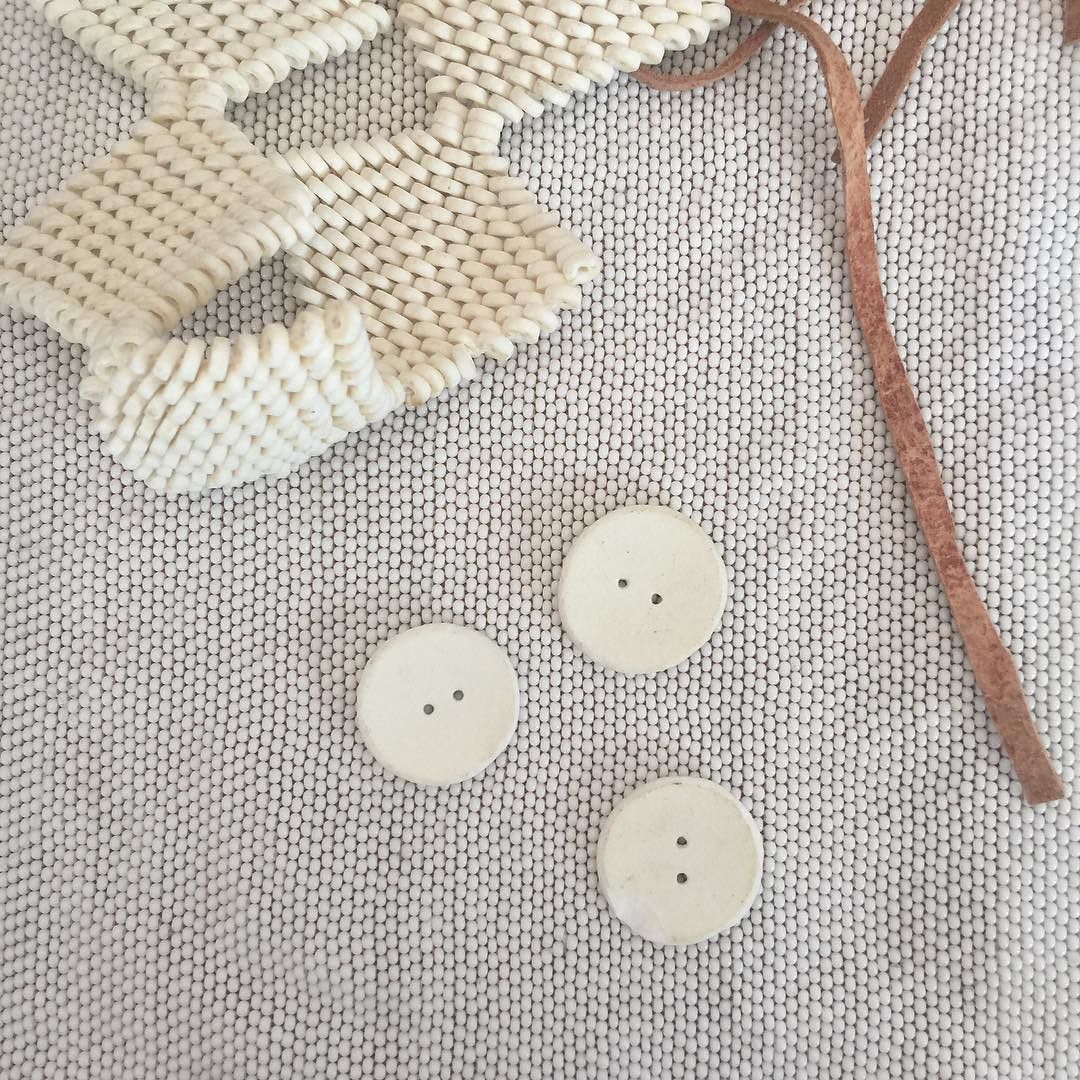 ostrich eggshell beads on glass beads in Tsumkwe