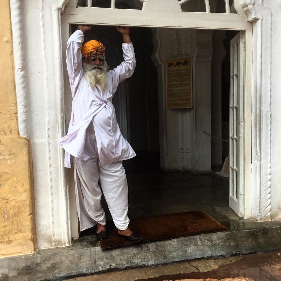 white & golden yellows in Jodhpur