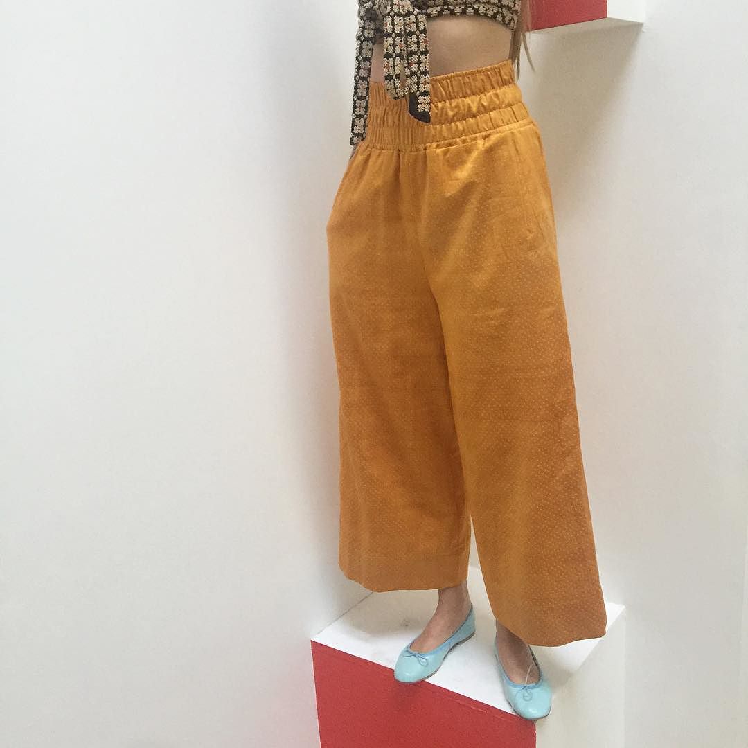 mashroo boxing pants // woven by hand in Patan