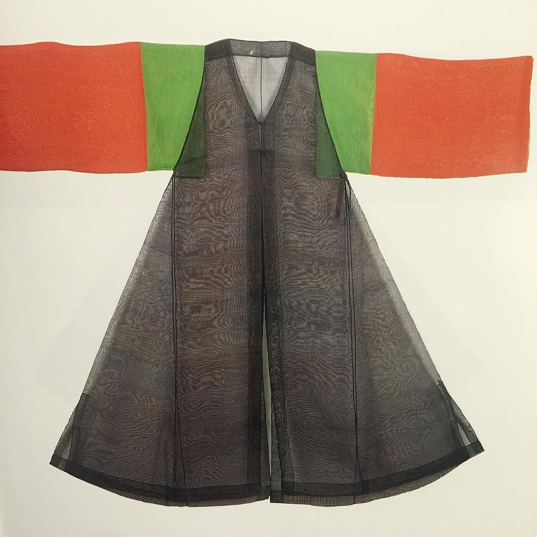 19th century Korean mubok (shaman's robe + vest) 💥