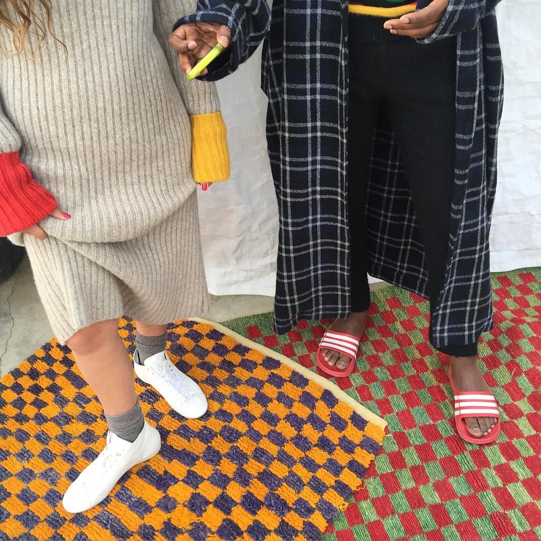 hand-loomed cistanthe wool rugs made in Istanbul // coming soon to the studio