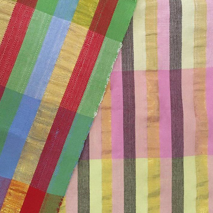 Lee experimenting with lurex wovens in Ghana