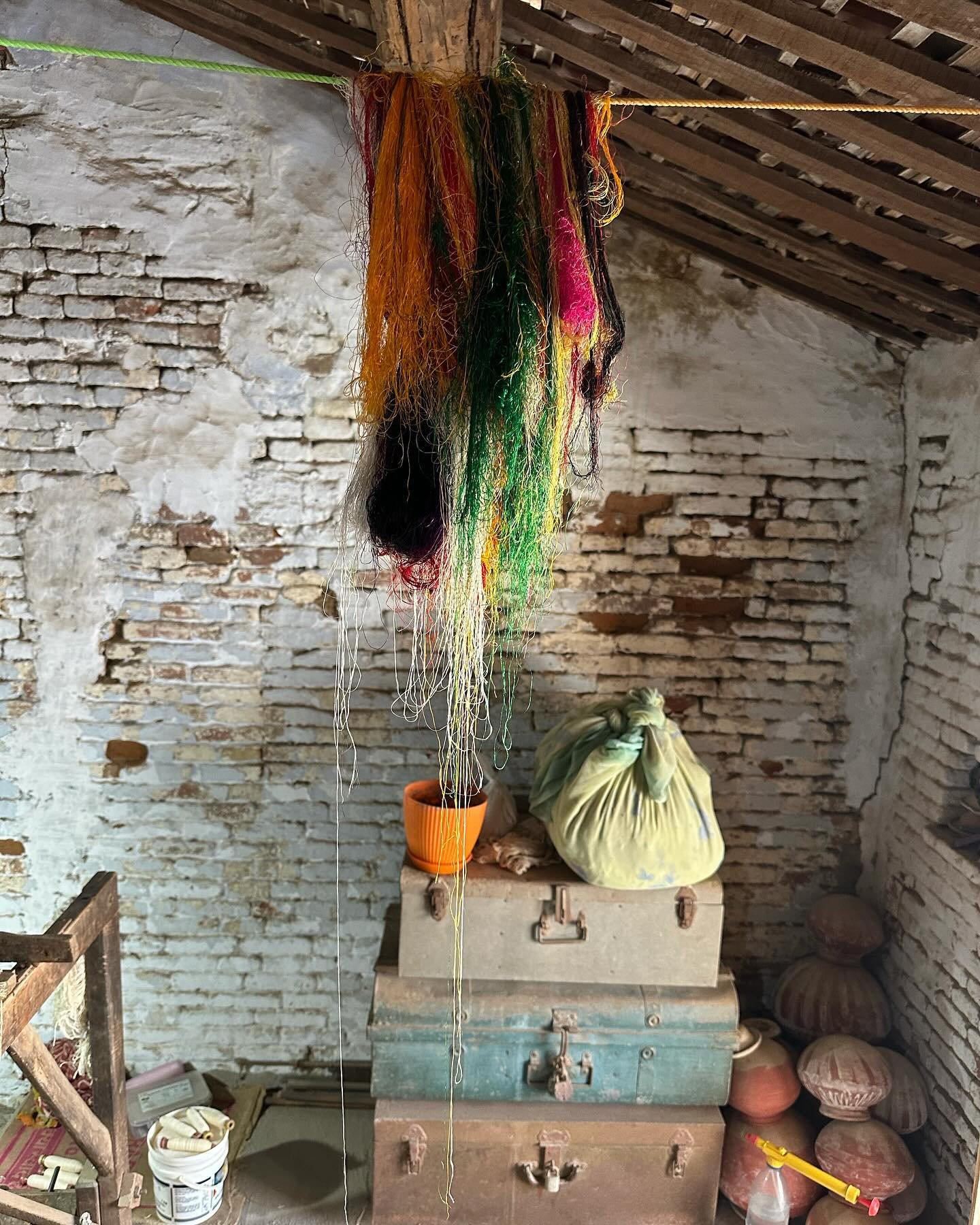 two weeks ago in Patan with the Khatris / once a booming textile center known for Patola and Silk Mashroo, there are said to be only around 15-20 mashroo weavers left working in the area. Some textile historians date mashroo back to the 11th century.