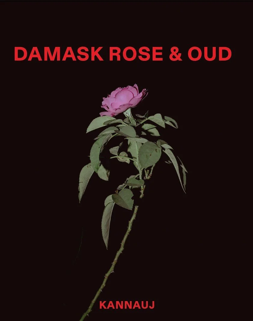 DAMASK ROSE
DESI GULAB
OUD
SANDALWOOD

Perfume 
tigratigra.com