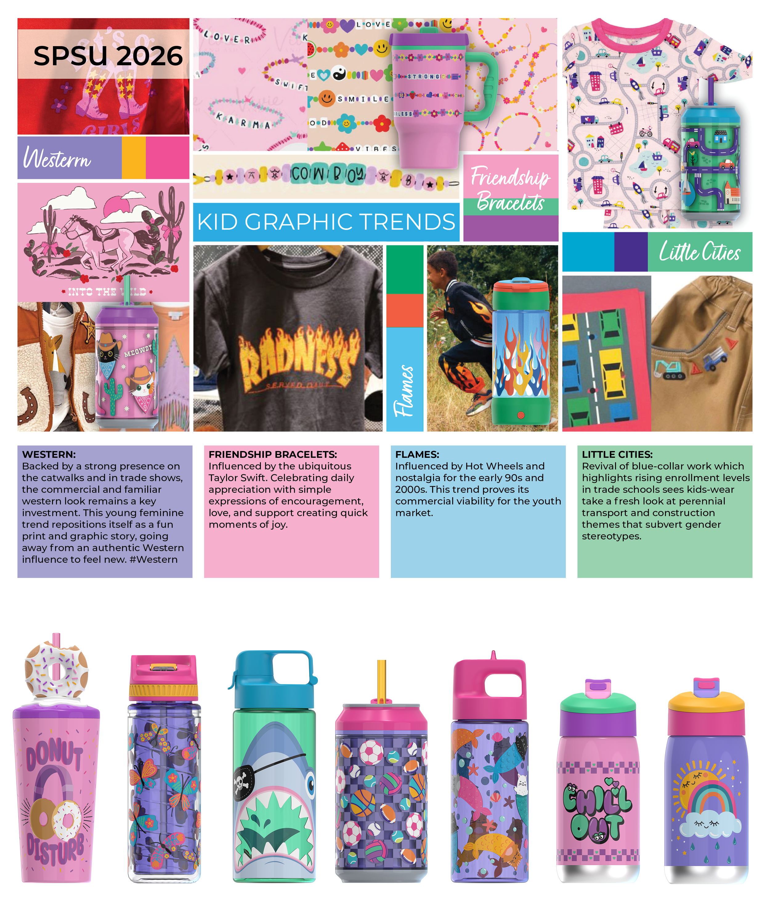 ©Cool Gear Spring Summer Color & Graphics Trend and Product Samples