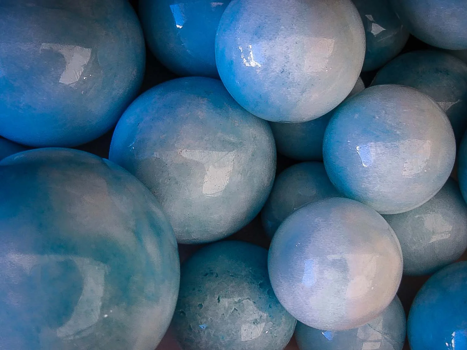 Blue Globes