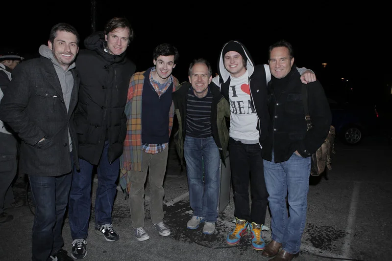 With Steven Yell, Mike Karz, Brendan Robinson, Matt Shively and Bill Bindley on Feels So Good