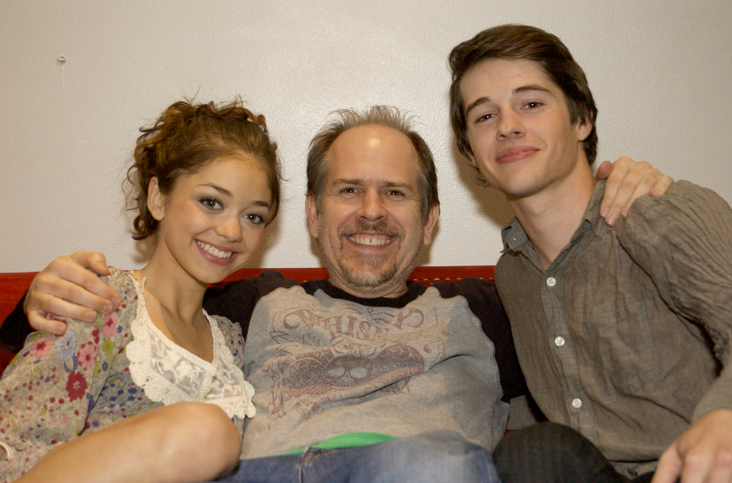 With Sarah Hyland and Matt Prokop on Conception
