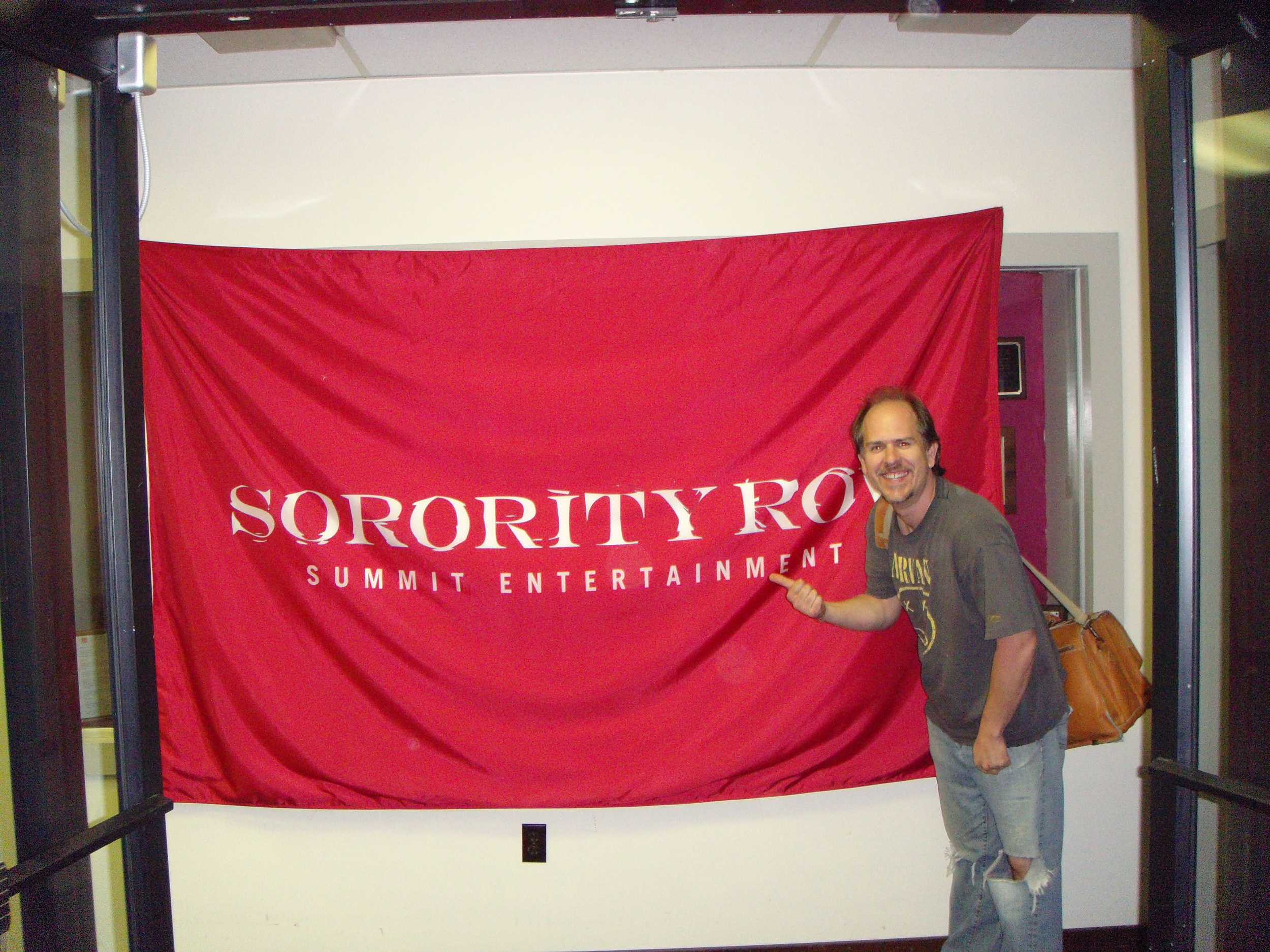 In the production offices of Sorority Row