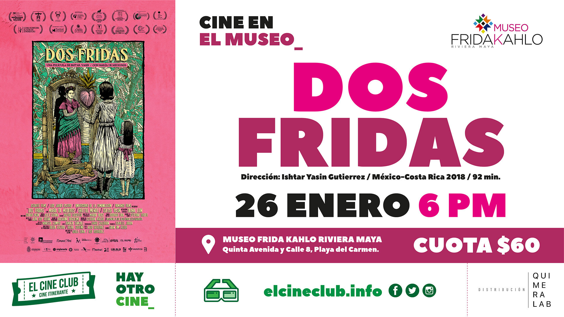 Dos Fridas / Cine en el Museo