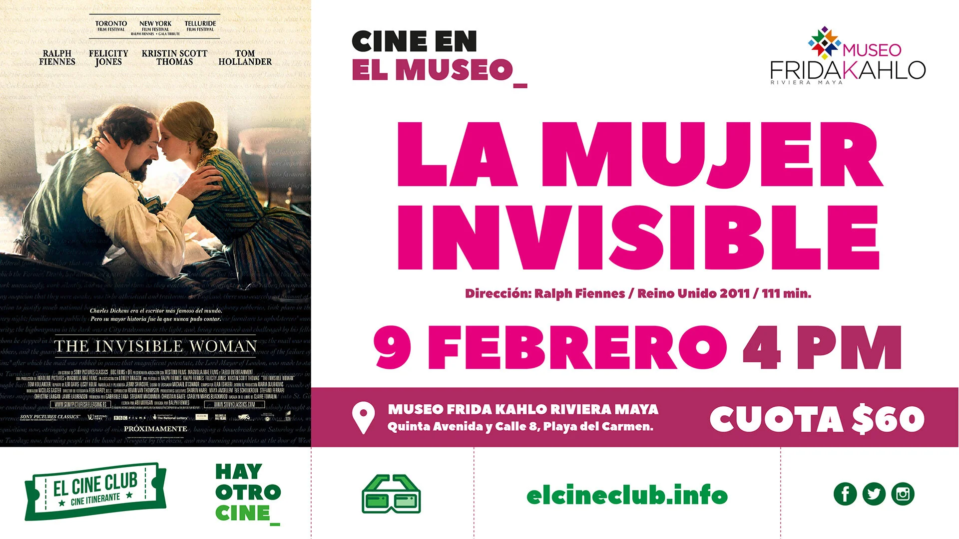 la Mujer Invisible / Cine en el Museo