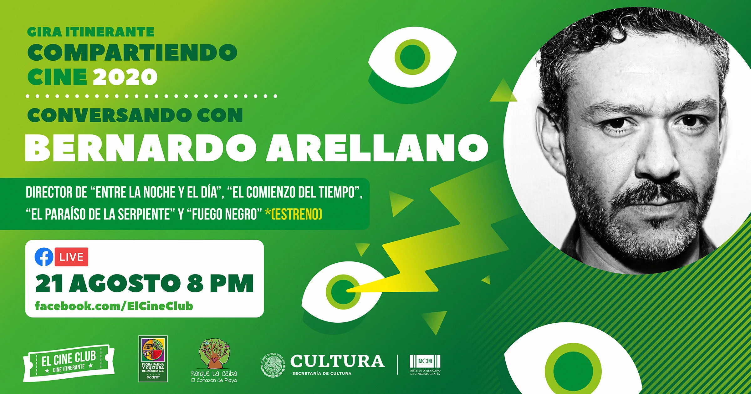 ElCineClub conversando con Bernardo Arellano