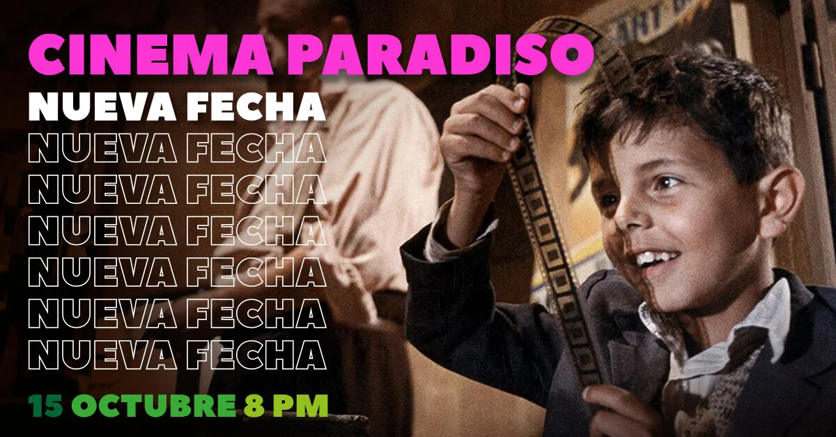 Cinema Paradiso / Segunda Proyección / Cine al Aire Libre 2020
