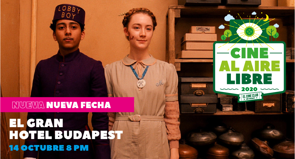 El Gran Hotel Budapest / Cine al Aire Libre 2020