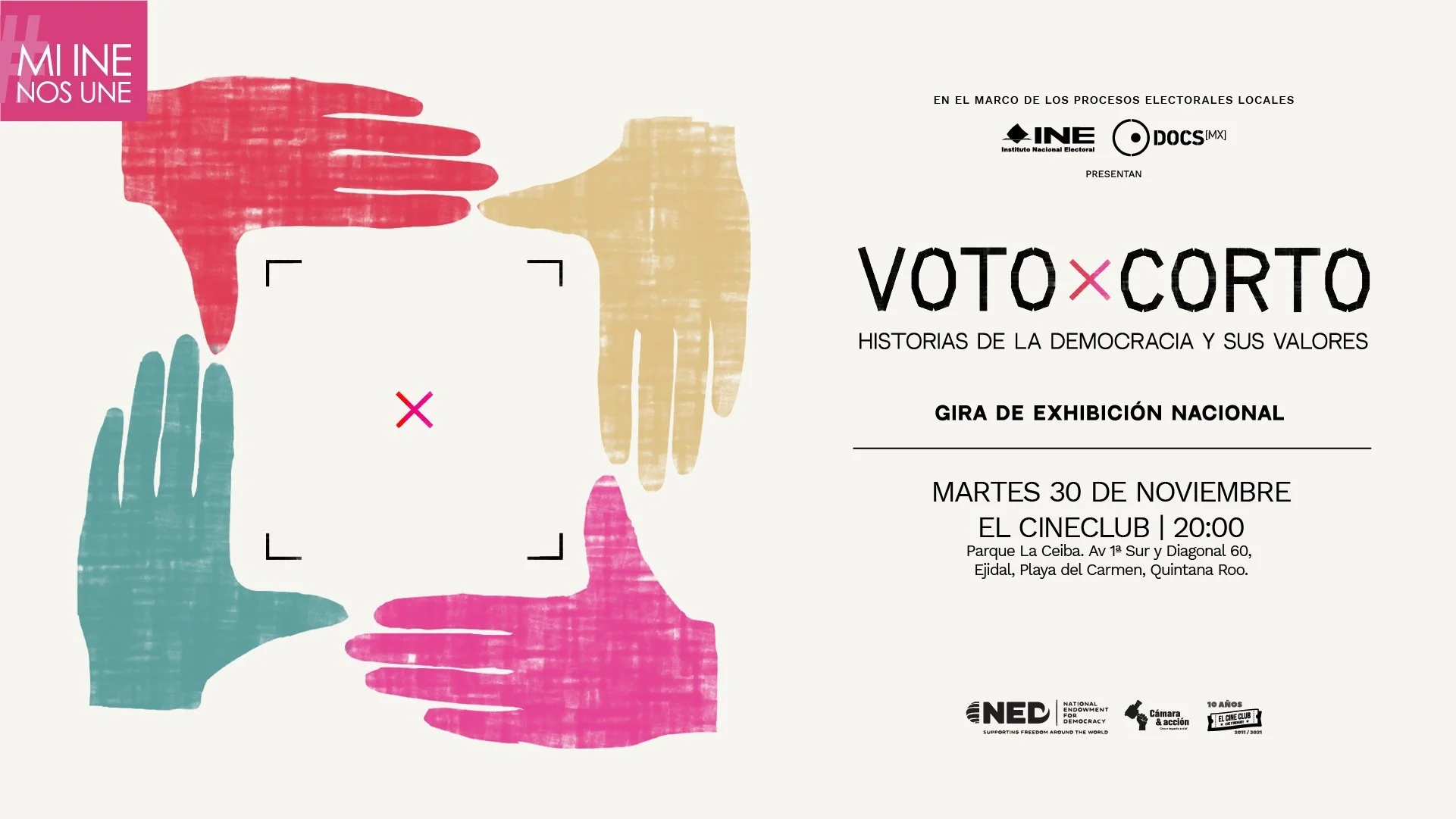 Voto x Corto / Proyección especial