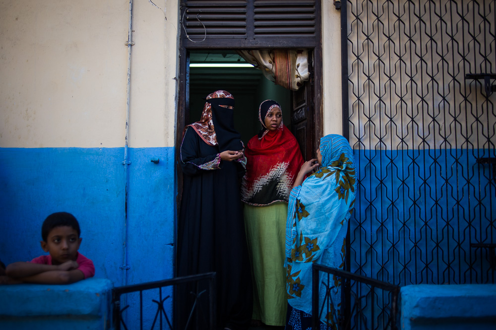 Mr. Faraj's family began a period of mourning following the killing.