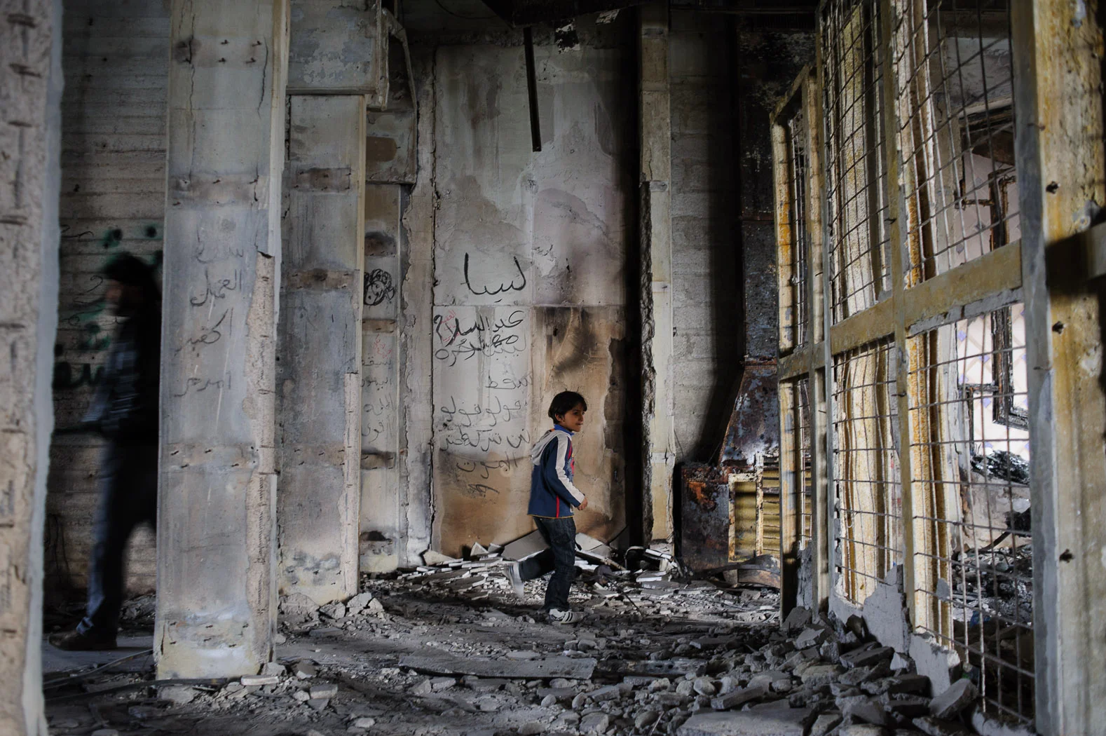 Many of Benghazi's inhabitants remained in the city, and sites such as the former army barracks became attractions to visit.