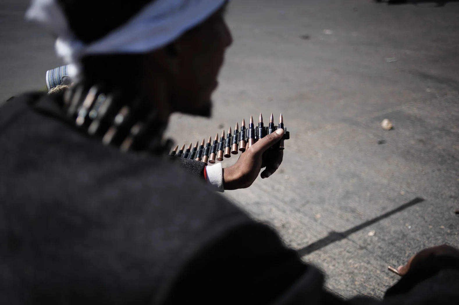Western nations, as well as Qatar and other Muslim countries, provided military aid to the rebels.