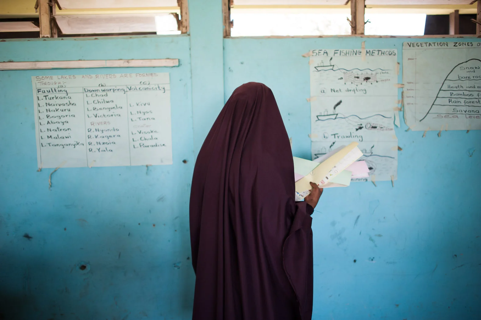 Kenyans were voting for their president, as well as several other posts, which involved a wad of ballot papers and caused some confusion between voters.