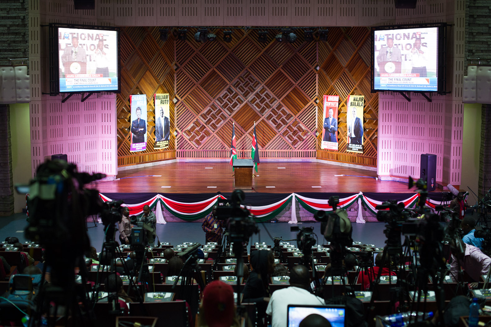 In the early hours of Saturday morning, an announcement of results seemed imminent, despite the electoral commission saying that they would not announce anything before 11am.