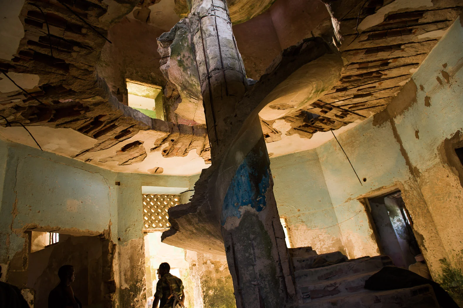 After two decades of conflict, the city has been ravaged by war. Shells and gunfire have gutted much of what was extravagant architecture and a lively city.