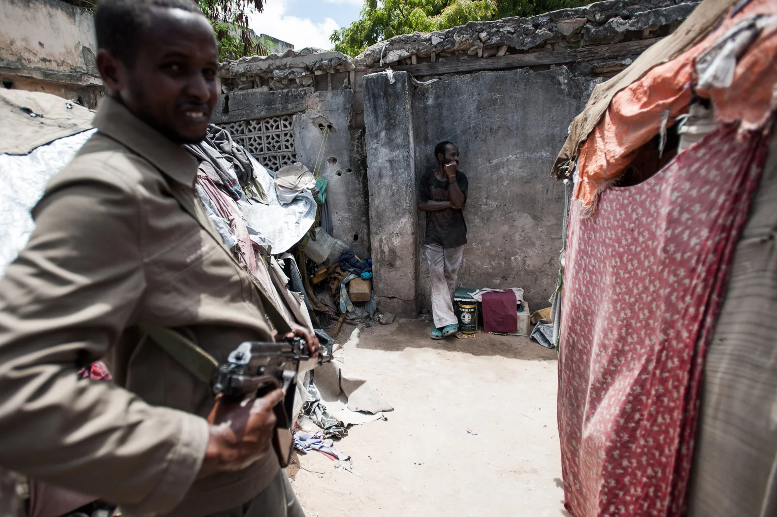 Life in the camps is difficult, with little shelter, security nor promise.