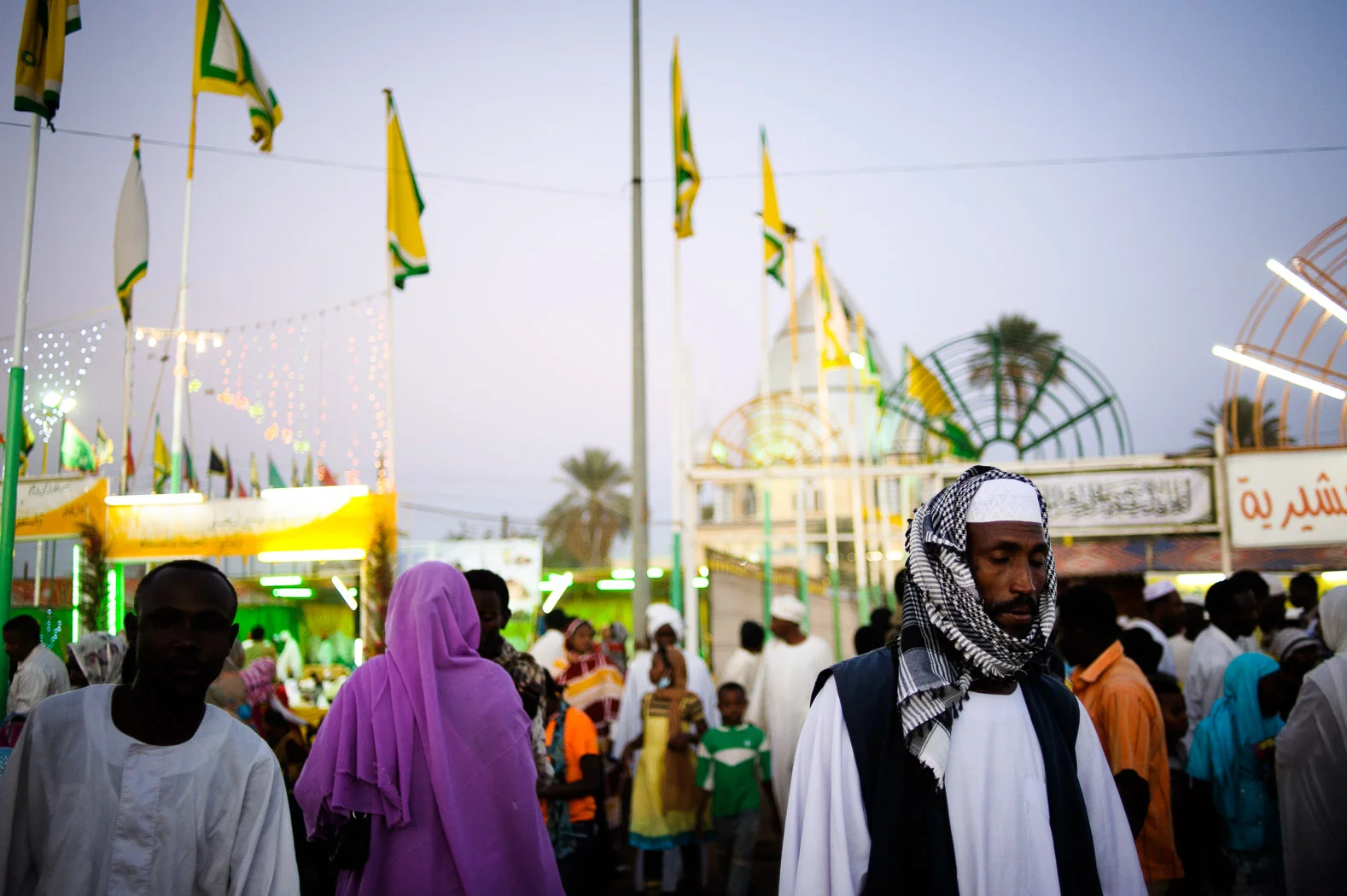 Mawlid celebrations in Khartoum's twin city of Omdurman.