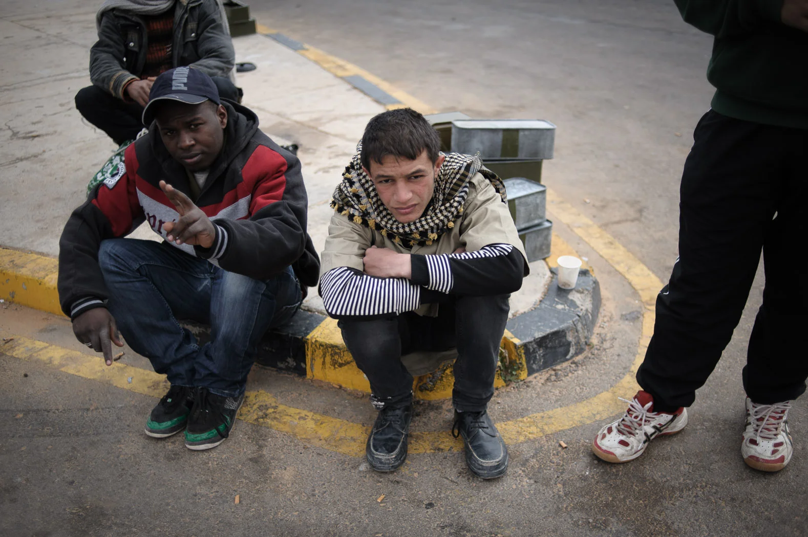 A break between bombings.