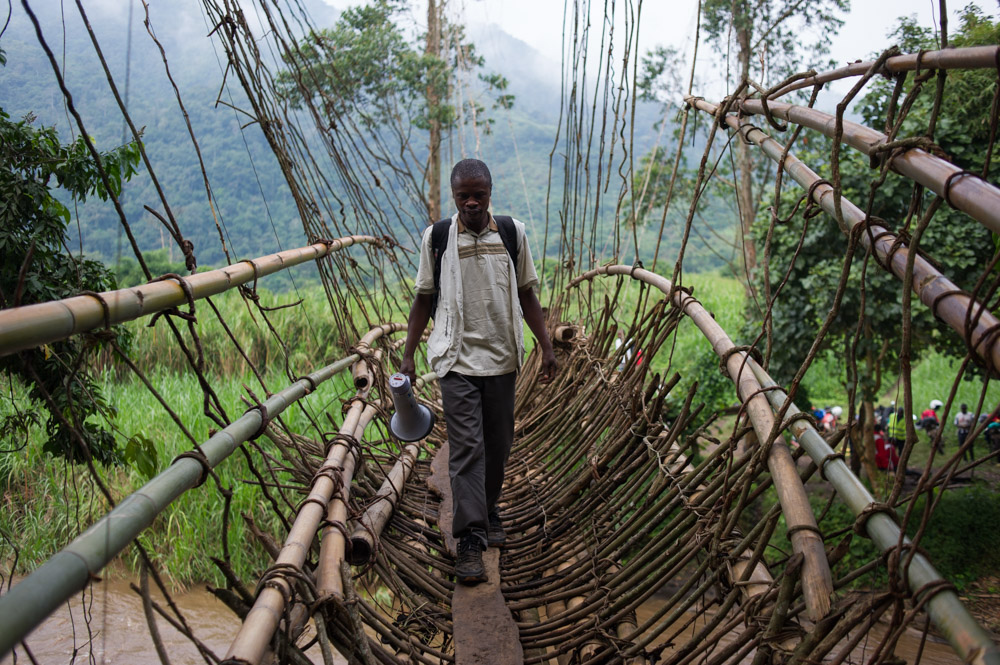 The bridge to Nyabiondo had just been reconstructed after the 2014 when I crossed it in July last year.