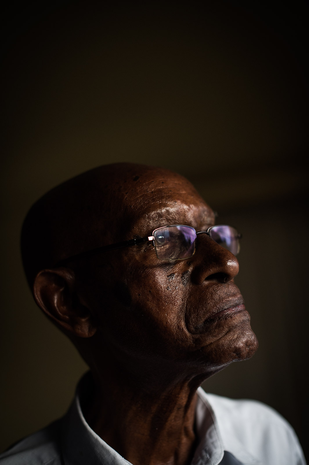  Dr. Joseph Nindorera at his home in Bujumbura, Burundi. 