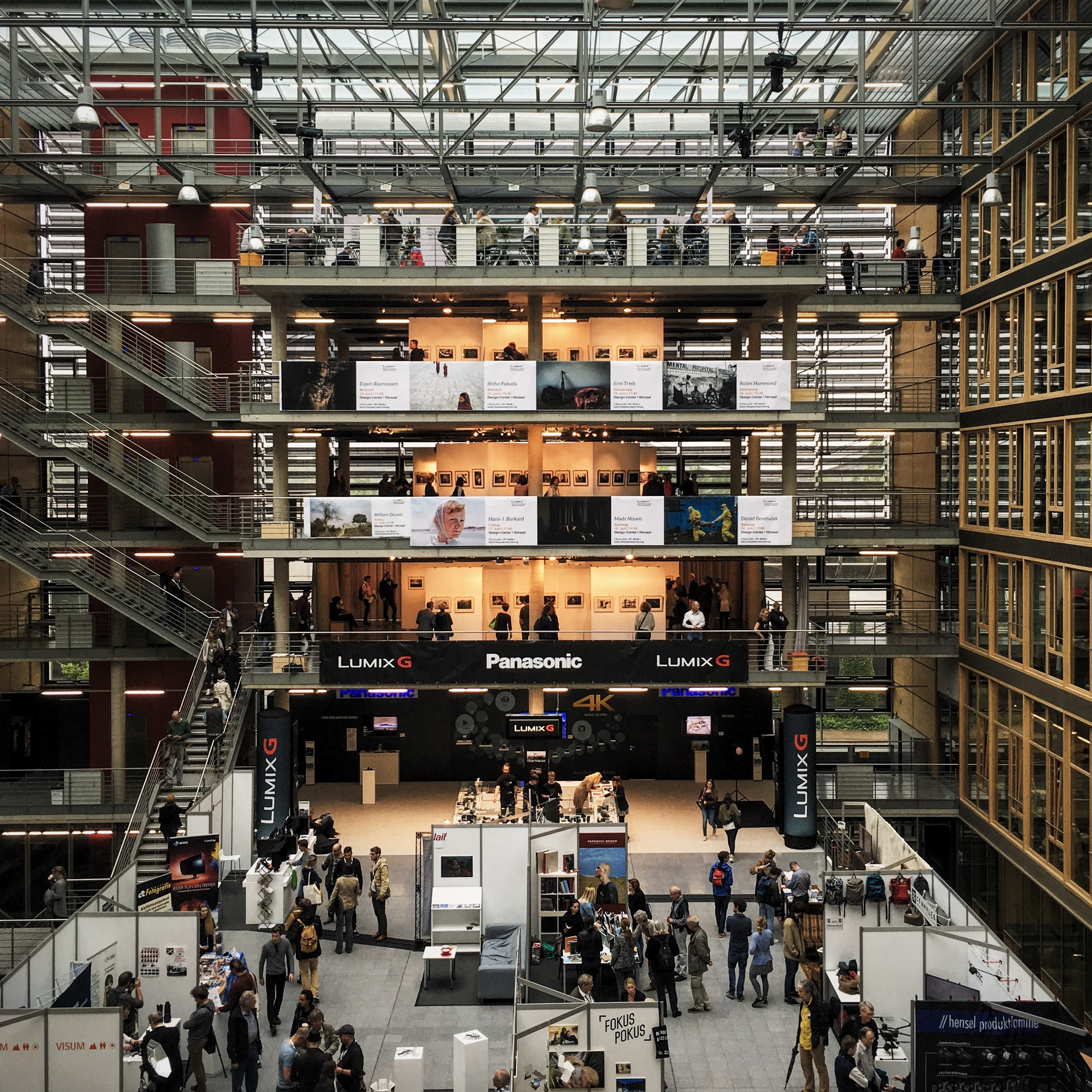 The main hall of the festival