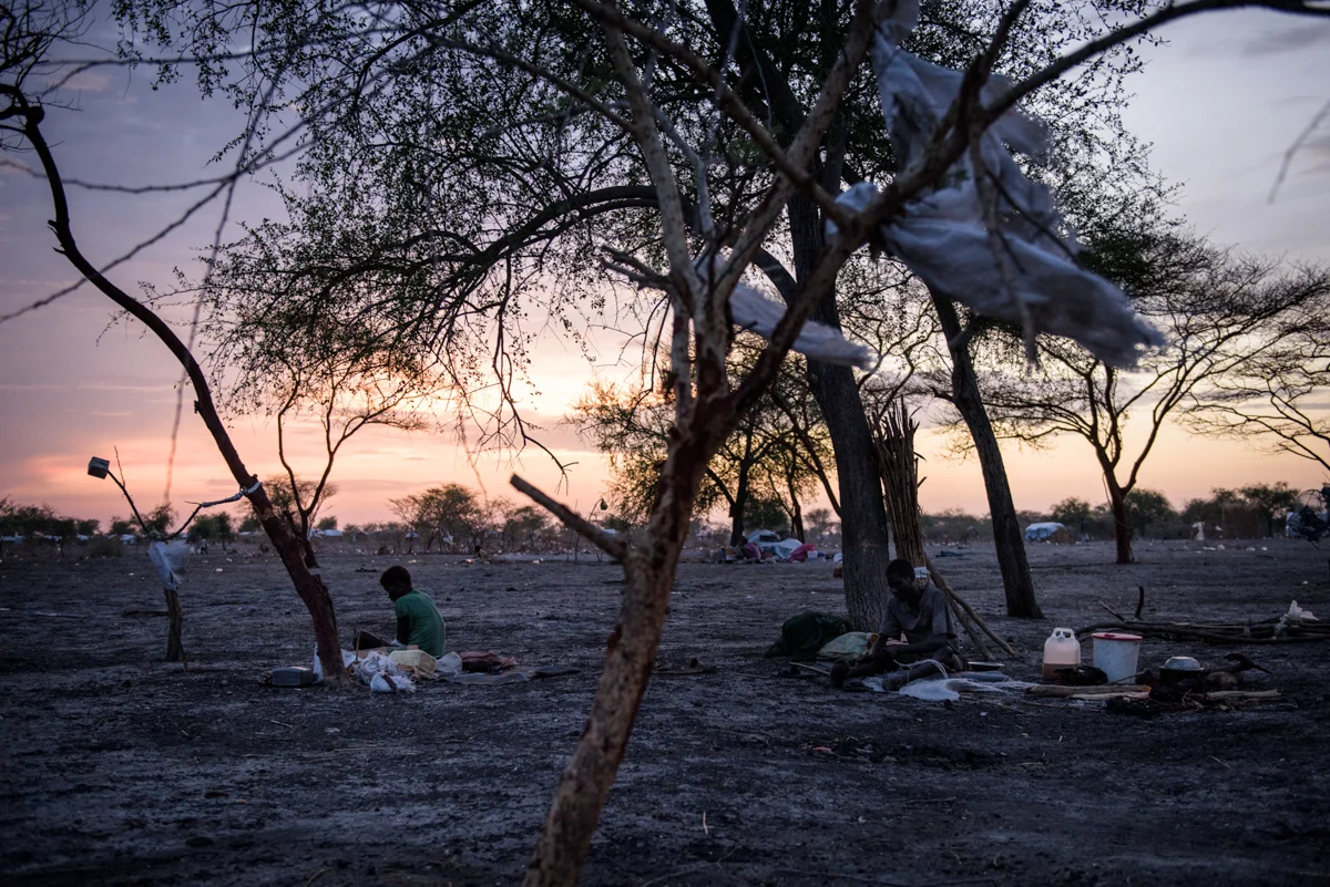 Seeking shelter in war-torn South Sudan