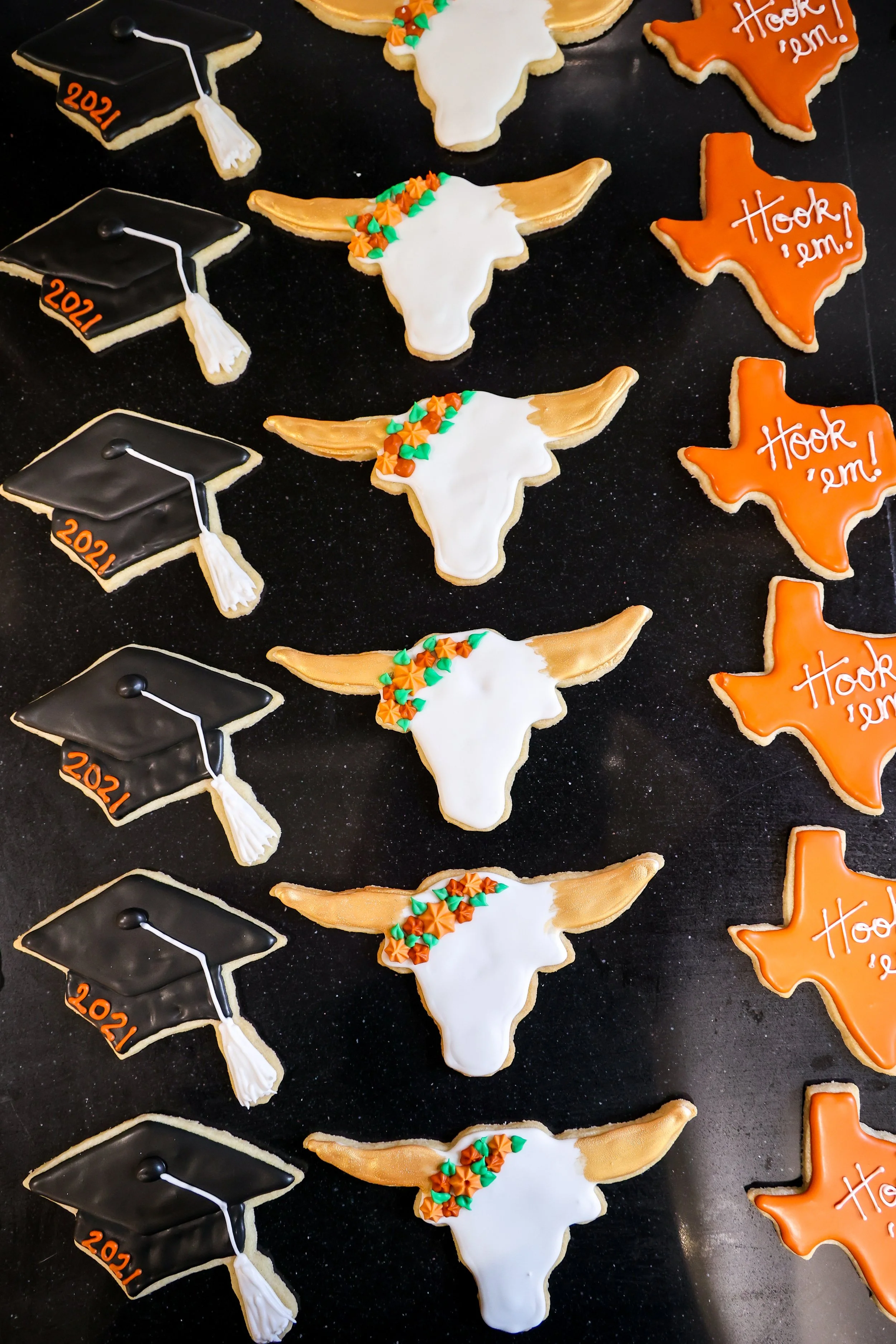 UT Graduation Cookies