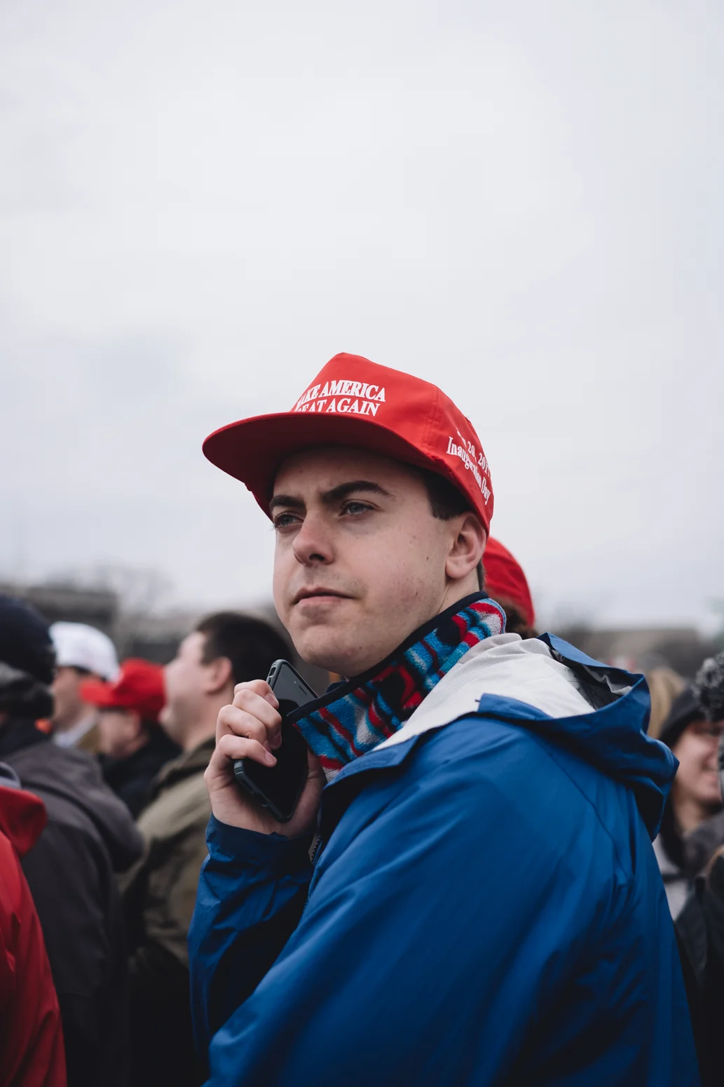 Adam Beach, 21, of Tennessee said he wanted Trump to "legalize weed".