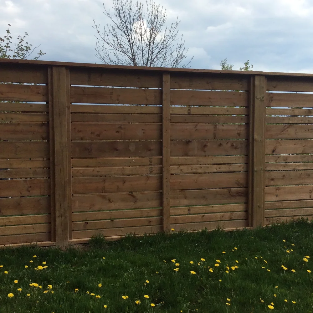 Wood Fencing — Heritage Design The Deck and Fence Store