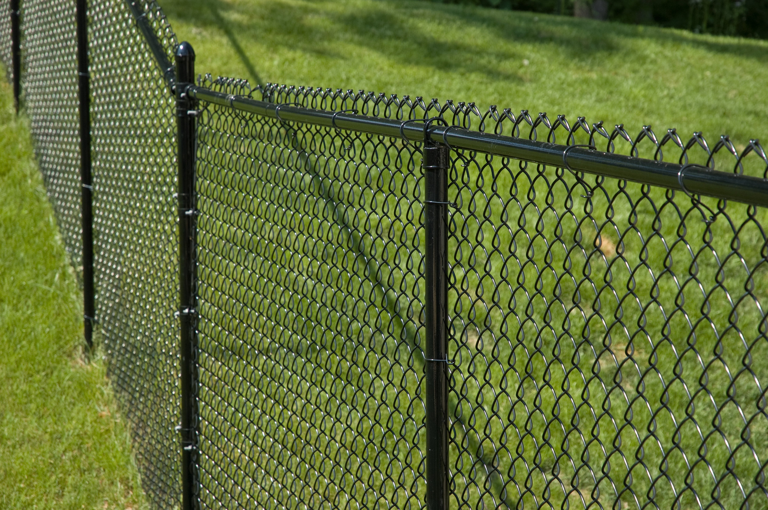Chain Link Fencing — Heritage Design - The Deck and Fence Store
